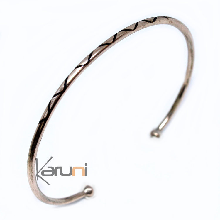 Mauritanian Mix Silver and copper Bracelet 4