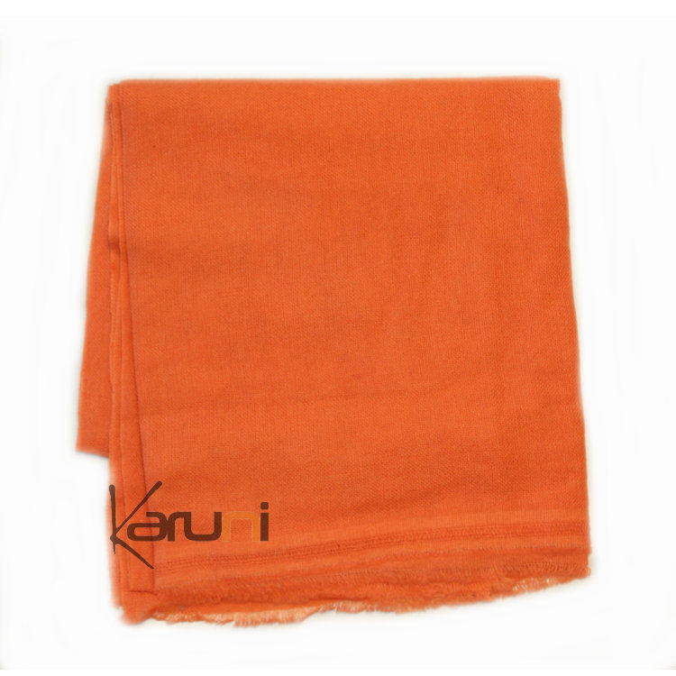 cashmere orange scarf