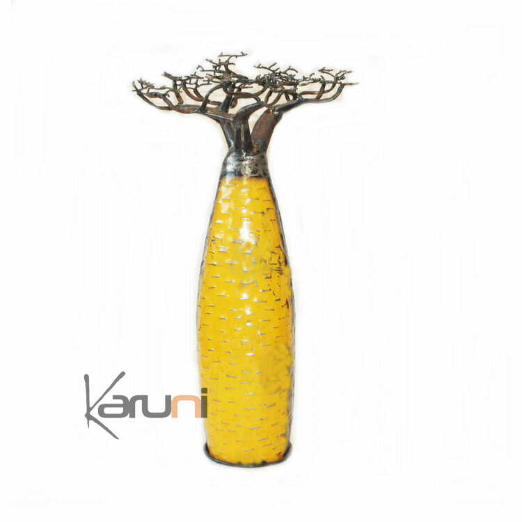 Jewelry Tree Baobab design jewelry holder 60 cm Yellow