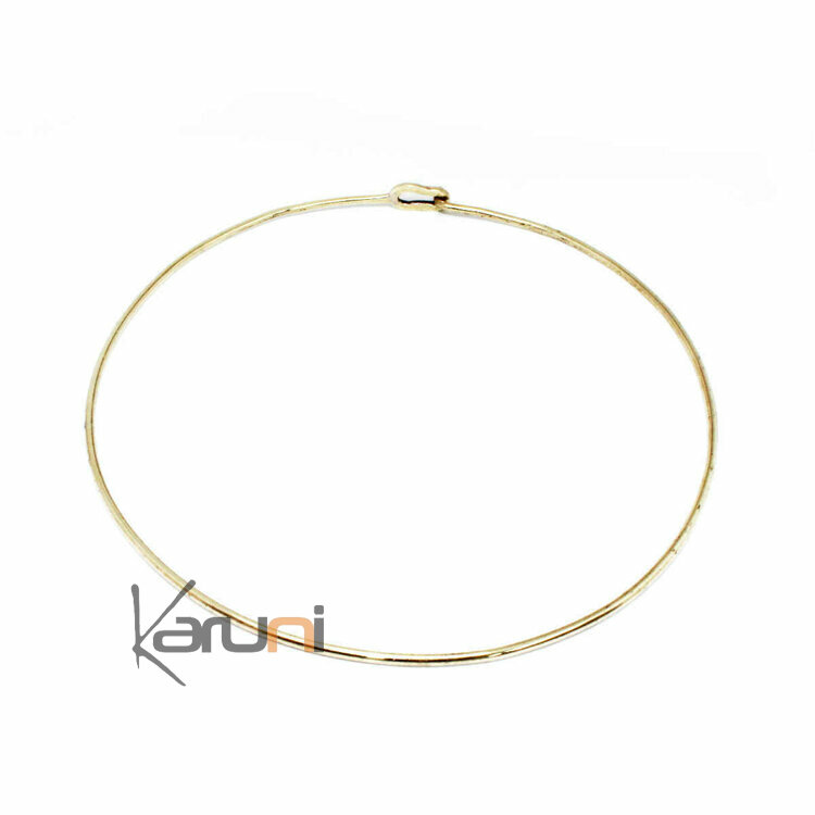 Brass Choker Necklace