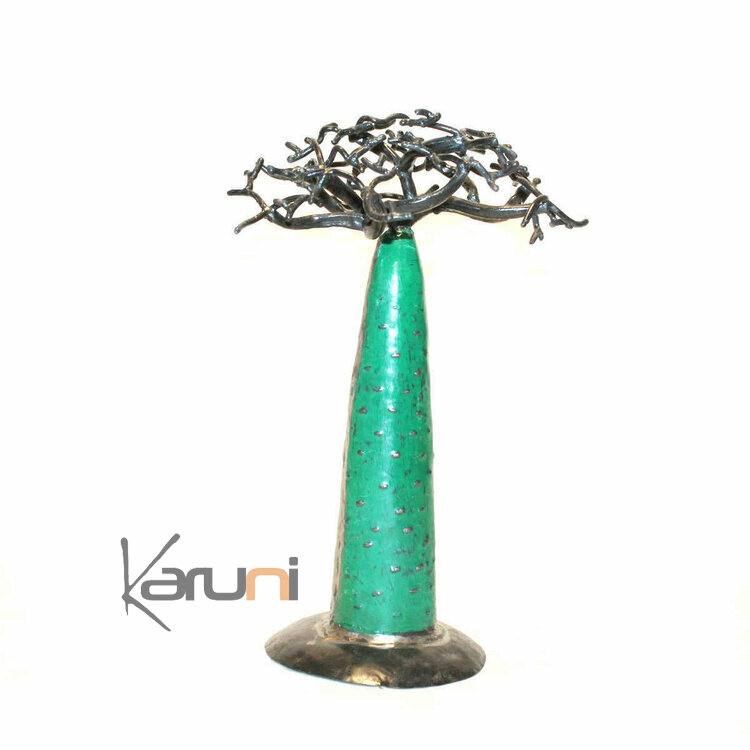 Jewelry Tree Baobab design jewelry holder green