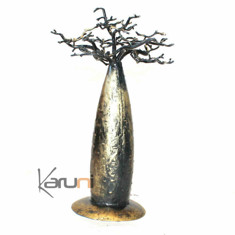 Jewelry Tree Medium Baobab design jewelry holder golden