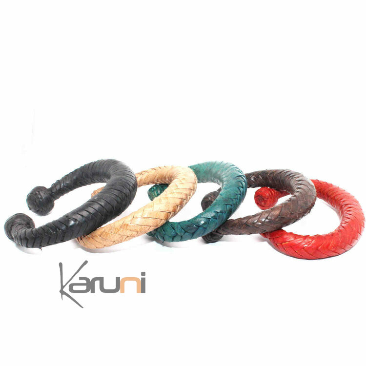 Leather Ethnic Bracelet Senegal