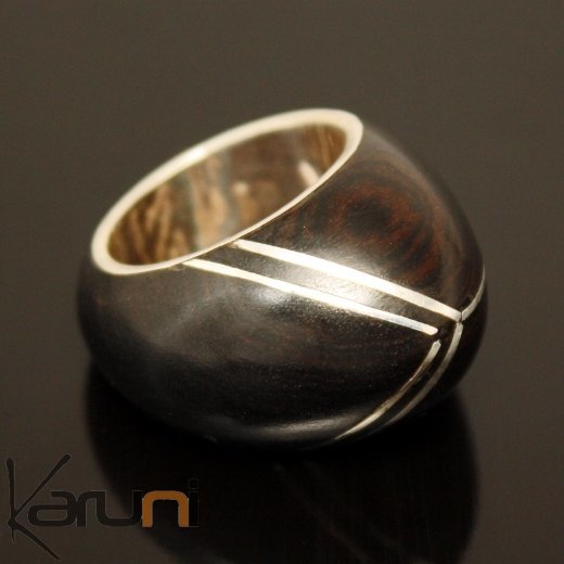 Ebony square ring