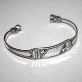 Ethnic Chain Bracelet Silver Jewelry Large Men/Women Tuareg Tribe Design 05 b