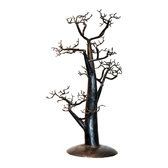 Jewelry Tree-holder design 50 cm cedar recycled metal Madagascar baobab