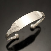 Ethnic Chain Bracelet Sterling Silver Jewelry Kid/Baby Tuareg Tribe Design 03