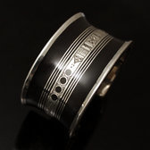 Exclusive bracelet , 960 sterling silver ebony 3