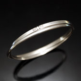 Ethnic Bangle Bracelet Sterling Silver Jewelry Double Tuareg Tribe Design 08