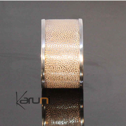 Karuni silver hammered bracelet 3