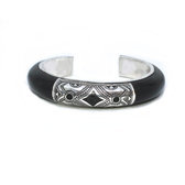 Ebony Silver bracelet