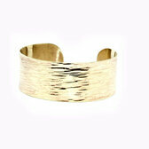 Hammered bracelet