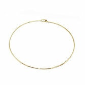 Golden brass chocker