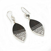 ebony sterling silver