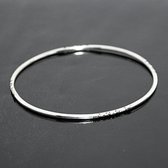 Ethnic Bangle Bracelet Sterling Silver Jewelry Engraved Tuareg Tribe Design 03